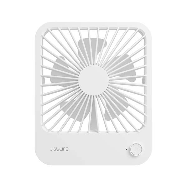 JISULIFE FA26 Rechargeable Ultra Thin Desktop Fan